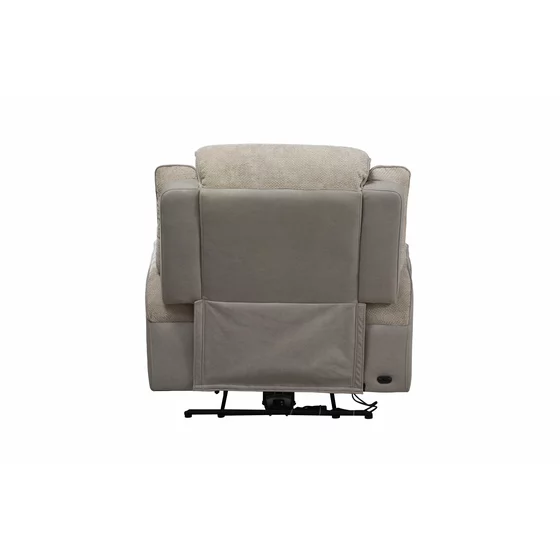 Fotoliu Cu Recliner Electric Orso 1R, 106x96x104 cm, Stofa/Microfibra - Beige picture - 3