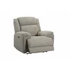 Fotoliu Cu Recliner Electric Orso 1R, 106x96x104 cm, Stofa/Microfibra - Beige picture - 5