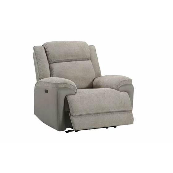 Fotoliu Cu Recliner Electric Orso 1R, 106x96x104 cm, Stofa/Microfibra - Beige picture - 5