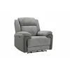 Fotoliu Cu Recliner Electric Orso 1R, 106x96x104 cm, Stofa/Microfibra - Gri picture - 1