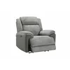 Fotoliu Cu Recliner Electric Orso 1R, 106x96x104 cm, Stofa/Microfibra - Gri picture - 5