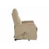 Fotoliu cu Recliner Electric Selle 152, 68x89-144x110 cm, Catifea Beige picture - 6