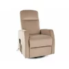 Fotoliu cu Recliner Electric Selle 152, 68x89-144x110 cm, Catifea Beige picture - 1