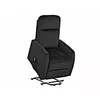 Fotoliu cu Recliner Electric Selle 152, 68x89-144x110 cm, Catifea Neagra picture - 3