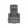 Fotoliu cu Recliner Electric Selle 152, 68x89-144x110 cm, Catifea Gri picture - 5