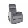 Fotoliu cu Recliner Electric Selle 152, 68x89-144x110 cm, Catifea Gri picture - 1