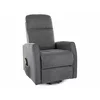 Fotoliu cu Recliner Electric Selle 152, 68x89-144x110 cm, Stofa Brego Gri picture - 1