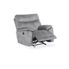 Fotoliu Cu Recliner Georgia 51197M, 94x96.5x101.5 cm, Microfirba, Gri picture - 1