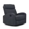 Fotoliu cu Recliner Karen, 78x100x96 cm, Gri Inchis picture - 1