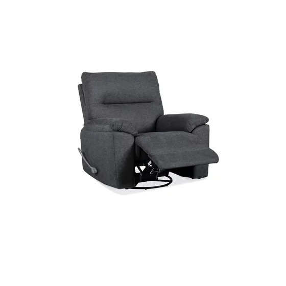 Fotoliu cu Recliner Krupina, 99x96.5x102.8 cm, Stofa Gri Inchis picture - 2