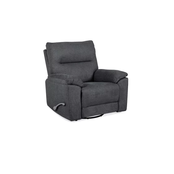 Fotoliu cu Recliner Krupina, 99x96.5x102.8 cm, Stofa Gri Inchis picture - 1