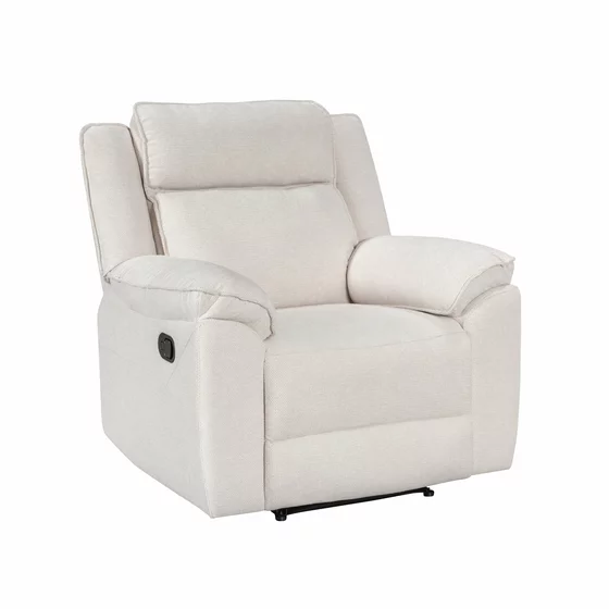Fotoliu Cu Recliner Malvern 1R, 96x94x104 cm, Stofa - Beige picture - 3