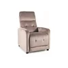Fotoliu cu Recliner Otus, 66x92-144x100 cm, Catifea Beige picture - 1