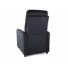 Fotoliu cu Recliner Otus, 66x92-144x100 cm, Catifea Neagra picture - 2