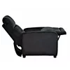 Fotoliu cu Recliner Otus, 66x92-144x100 cm, Catifea Neagra picture - 3