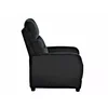 Fotoliu cu Recliner Otus, 66x92-144x100 cm, Catifea Neagra picture - 4