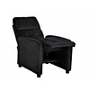 Fotoliu cu Recliner Otus, 66x92-144x100 cm, Catifea Neagra picture - 5