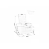 Fotoliu cu Recliner Otus, 66x92-144x100 cm, Stofa Brego Beige picture - 2