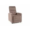 Fotoliu cu Recliner Otus, 66x92-144x100 cm, Stofa Brego Beige picture - 1