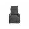 Fotoliu cu Recliner Otus, 66x92-144x100 cm, Stofa Brego Gri picture - 2