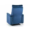 Fotoliu cu Recliner, Selle 129, 76x94-160x96 cm, Catifea, Albastru picture - 3