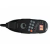 Fotoliu cu Recliner Si Masaj, Selle 129M, 76x94-160x96 cm, Catifea, Albastru picture - 5