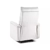 Fotoliu cu Recliner Si Masaj, Selle 129M, 76x94-160x96 cm, Catifea, Gri Deschis picture - 2