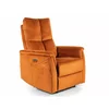 Fotoliu cu Recliner Si Masaj, Selle 129M, 76x94-160x96 cm, Catifea, Scortisoara picture - 1