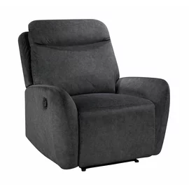 Fotoliu cu Recliner Spencer 1R, 95x99x100 cm, Stofa, Gri Inchis