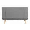 Fotoliu Dublu Extensibil Rondera, 117x84x81 cm, Stofa Brego 07, Gri picture - 5