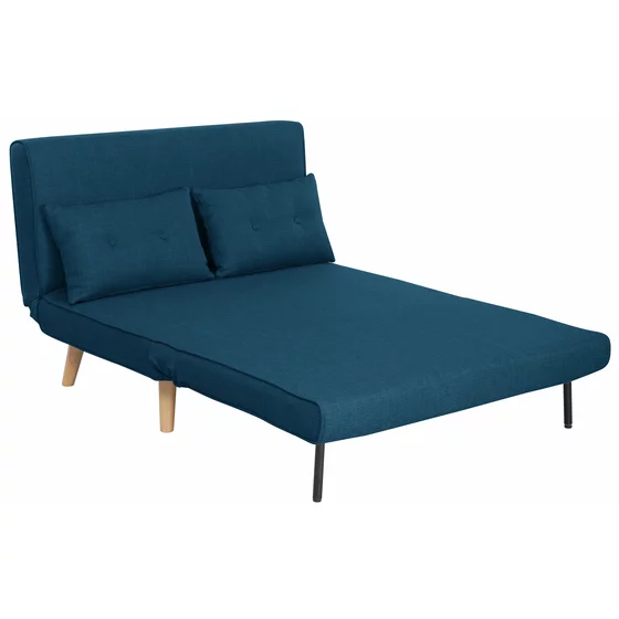 Fotoliu Dublu Extensibil Rondera, 117x84x81 cm, Stofa Brego 86, Albastru picture - 11
