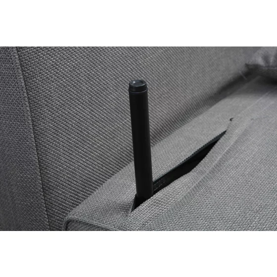 Fotoliu Extensibil Rondera, 76.5x84x81 cm, Stofa Brego 07, Gri picture - 5