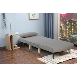 Fotoliu Extensibil Rondera, 76.5x84x81 cm, Stofa Brego 07, Gri