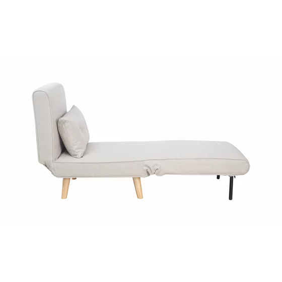Fotoliu Extensibil Rondera, 76.5x84x81 cm, Stofa Brego 22, Beige picture - 6