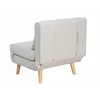 Fotoliu Extensibil Rondera, 76.5x84x81 cm, Stofa Brego 22, Beige picture - 7
