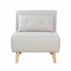 Fotoliu Extensibil Rondera, 76.5x84x81 cm, Stofa Brego 22, Beige picture - 8