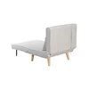 Fotoliu Extensibil Rondera, 76.5x84x81 cm, Stofa Brego 22, Beige picture - 11