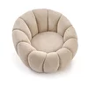 Fotoliu Heja 100, 90x95x60 h cm, Stofa, Beige picture - 4