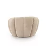 Fotoliu Heja 100, 90x95x60 h cm, Stofa, Beige picture - 5