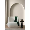 Fotoliu Liverno, 85x80x78 cm - Stofa tip Boucle, Crem picture - 1