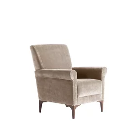 Fotoliu Monza, 81x83x97 h cm, Catifea, Beige