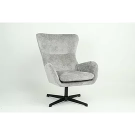 Fotoliu Olma, 72x81x97 cm, Stofa Boucle, Gri