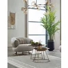 Fotoliu Palmera, 93x111x74 cm, Stofa/Microfibra - Gri Deschis/Taupe picture - 1