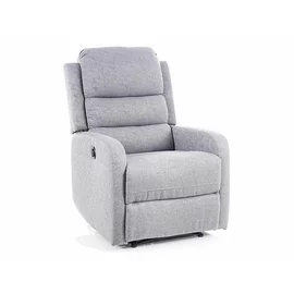 Fotoliu Pegaz cu Recliner, 64x88-160x102 h cm, Stofa, Gri