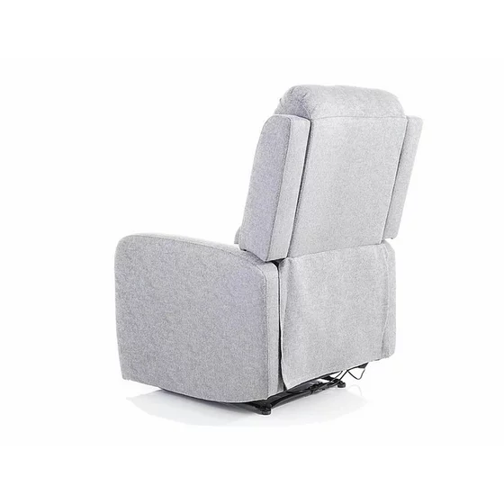 Fotoliu Pegaz cu Recliner, 64x88-160x102 h cm, Stofa, Gri picture - 3
