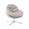 Fotoliu Rotativ Selle 155,  75x90x87 cm, Stofa Gray-Beige picture - 1