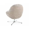 Fotoliu Rotativ Selle 155,  75x90x87 cm, Stofa Gray-Beige picture - 2