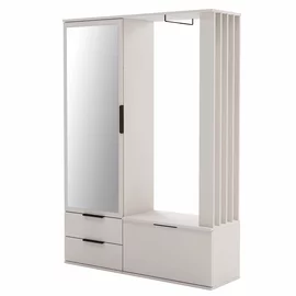 Garderoba Faro, 140x42.5x200 H cm, Pal Melaminat, Beige