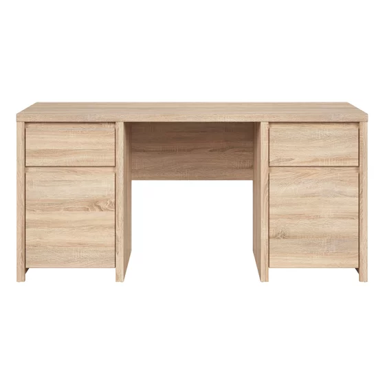 Birou Kaspian BIU2D2S/160, 160x65x77 h cm, Pal Melaminat picture - 5