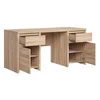 Birou Kaspian BIU2D2S/160, 160x65x77 h cm, Pal Melaminat picture - 4